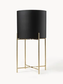 Set 2 Portavasi In Metallo Mina