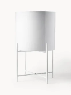 Set 2 Portavasi In Metallo Mina