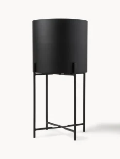 Set 2 Portavasi In Metallo Mina