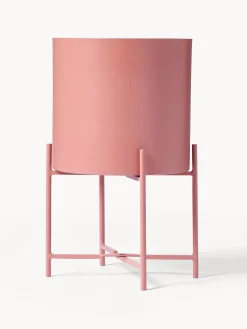 Set 2 Portavasi In Metallo Mina