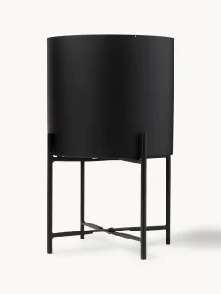 Set 2 Portavasi In Metallo Mina