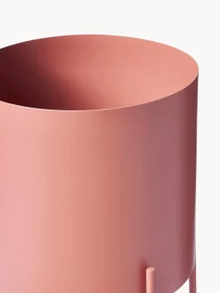 Set 2 Portavasi In Metallo Mina