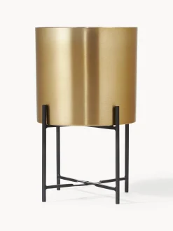 Set 2 Portavasi In Metallo Mina