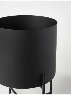 Set 2 Portavasi In Metallo Mina