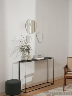 Set 3 Specchi Da Parete Dalla Forma Organica Senza Cornice Lia