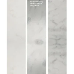 Set 2 Tavolini In Marmo Blake