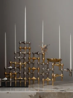 Set Candele A Bastoncino Sottili Stoff Nagel 6 Pz