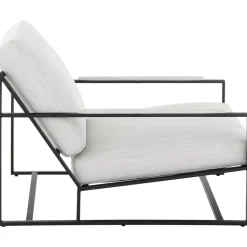 Set Da Salotto Con Struttura In Metallo Andy 2 Pz