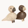 Set Di 2 Oggetti Decorativi Di Design Lovebirds