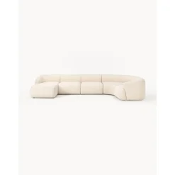 Set Divano Componibile In Boucle Sofia