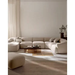 Set Divano Componibile In Boucle Sofia