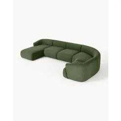 Set Divano Componibile In Boucle Sofia