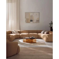 Set Divano Componibile Xl In Boucle Sofia