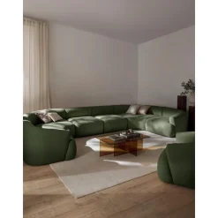 Set Divano Componibile Xl In Boucle Sofia