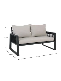 Set Salotto Da Giardino Captiva 3 Pz