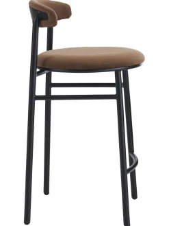 Sgabello Alto In Velluto Doggi