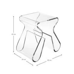 Sgabello Con Portariviste Loop