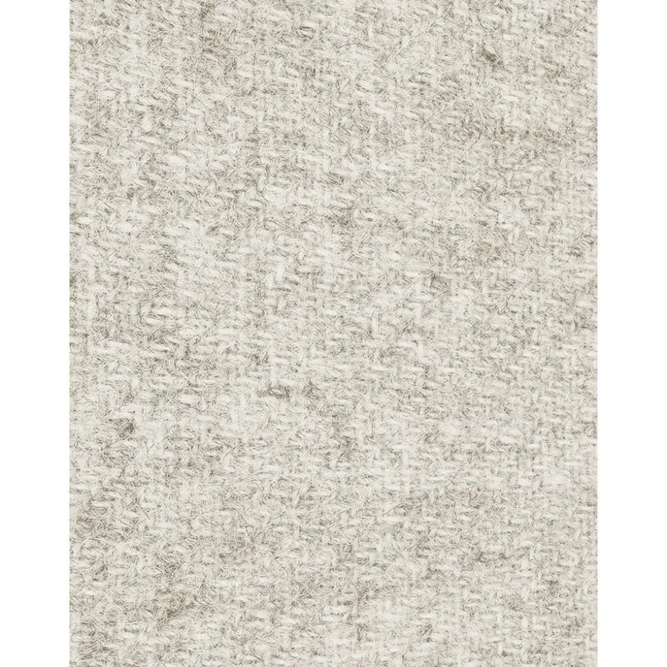 Sgabello Con Rivestimento In Lana E Piedini In Legno Archie