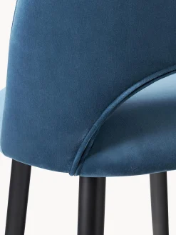 Sgabello Cucina In Velluto Rachel