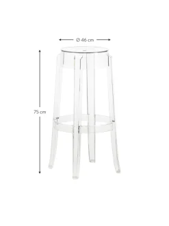 Sgabello Da Bar Di Design Charles Ghost