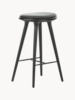 Sgabello Da Bar In Legno Di Faggio High Stool