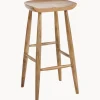 Sgabello Da Bar In Legno Di Mango Nino