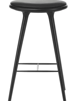 Sgabello Da Bar In Legno Di Faggio High Stool