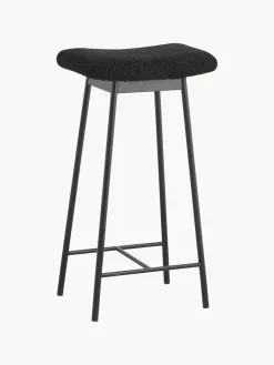 Sgabello Da Bar In Tessuto Teddy Zala