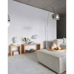 Sgabello In Bambu Rib