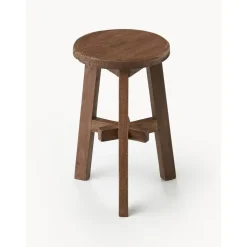 Sgabello In Legno Di Acacia Dingklik