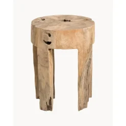 Sgabello In Legno Di Teak Java