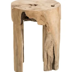 Sgabello In Legno Di Teak Java