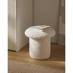 Sgabello In Teddy Shroom