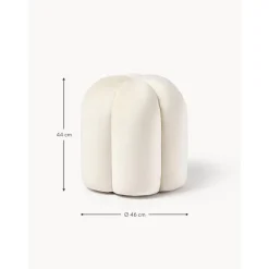 Sgabello In Velluto Cali