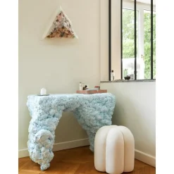 Sgabello In Velluto Cali