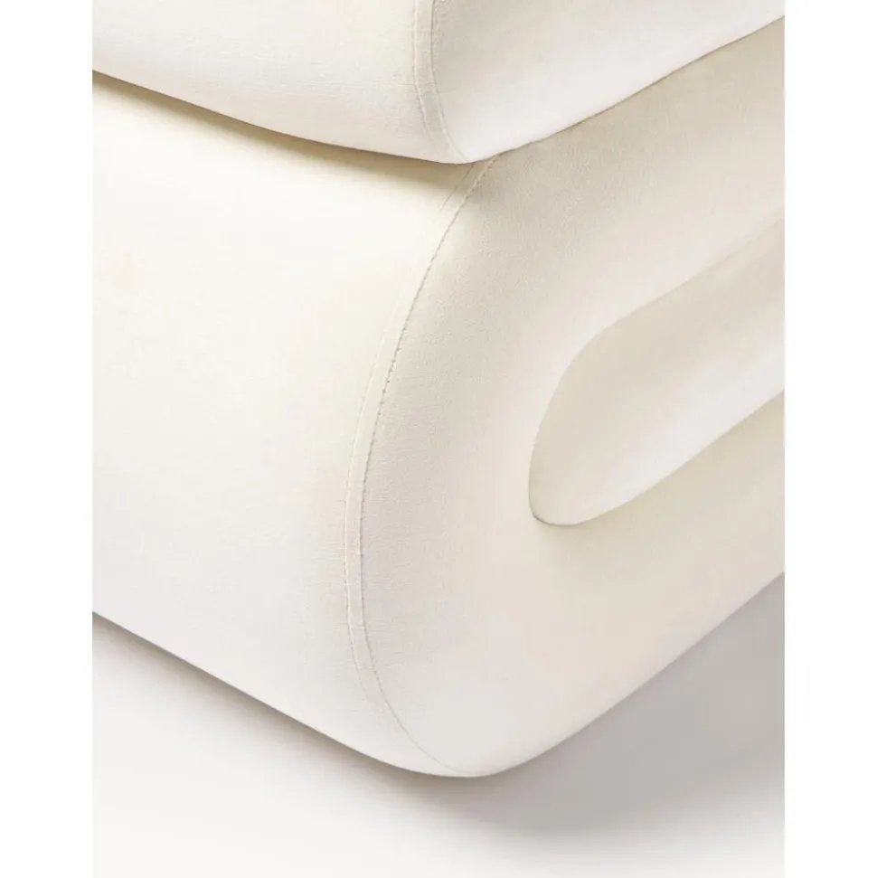 Sgabello In Velluto Merle