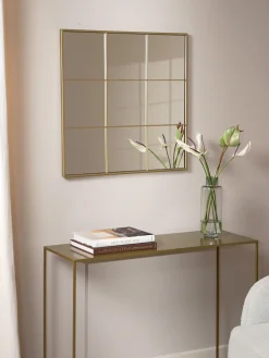 Specchio Angolare Da Parete Effetto Finestra Clarita