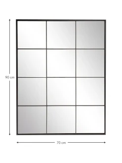 Specchio Angolare Da Parete Look Finestra Clarita