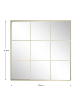 Specchio Angolare Da Parete Effetto Finestra Clarita