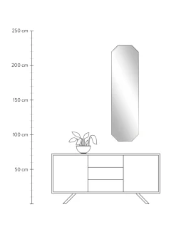 Specchio Angolare Da Parete Isabella