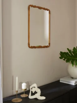 Specchio Barocco Rettangolare Da Parete Francesca