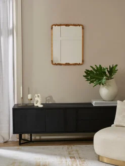 Specchio Barocco Rettangolare Da Parete Francesca