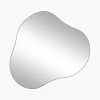 Specchio Da Parete Dalla Forma Organica Senza Cornice Lia