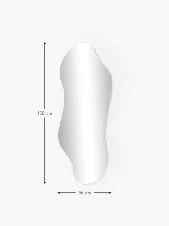 Specchio Da Parete Dalla Forma Organica Senza Cornice Lia