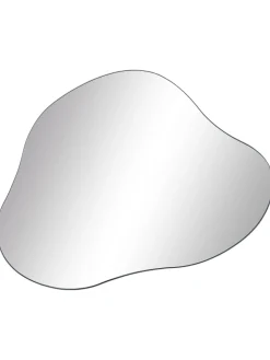 Specchio Da Parete Dalla Forma Organica Senza Cornice Lia