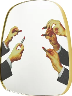 Specchio Da Parete Di Design Lipsticks