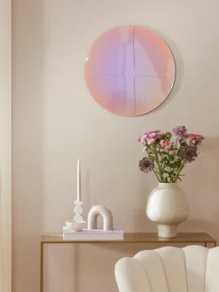 Specchio Da Parete Iridescente Ruby