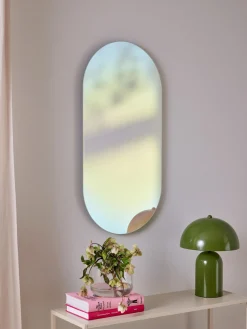 Specchio Da Parete Iridescente Ruby