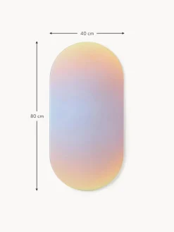 Specchio Da Parete Iridescente Ruby