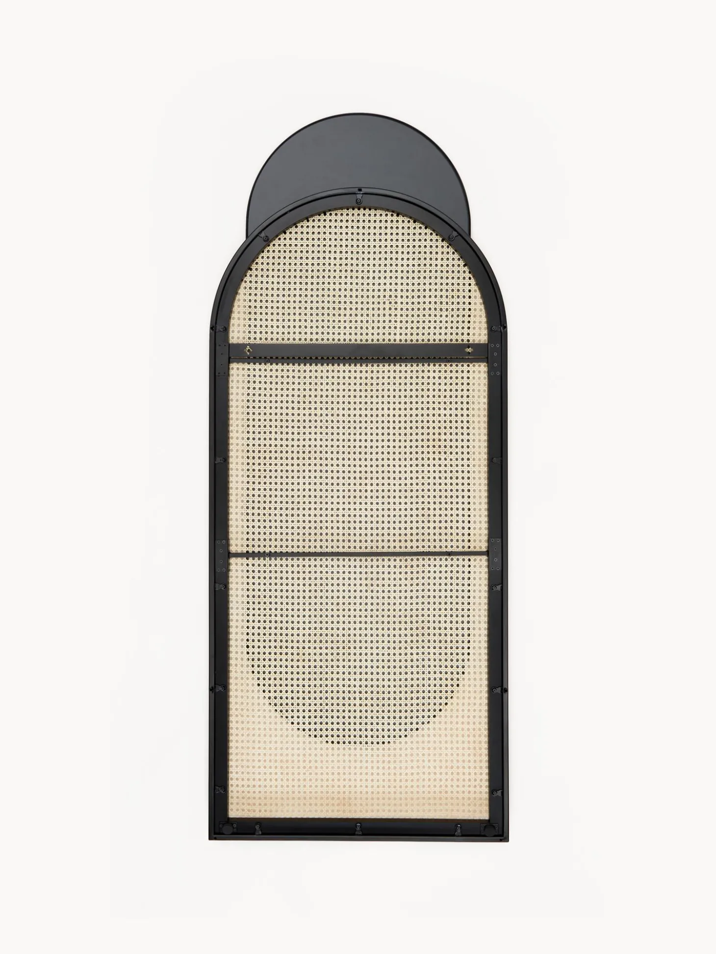 Specchio Ovale Da Parete Con Intreccio Viennese Esma